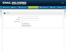 Tablet Screenshot of emaildeliveredservice.com